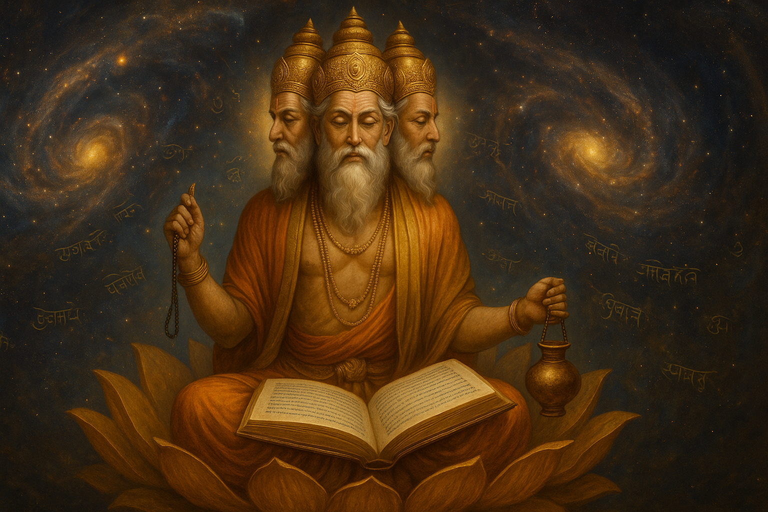 This image is used for a blog that is based on one of the 18 Mahapuranas - Brahma Purana