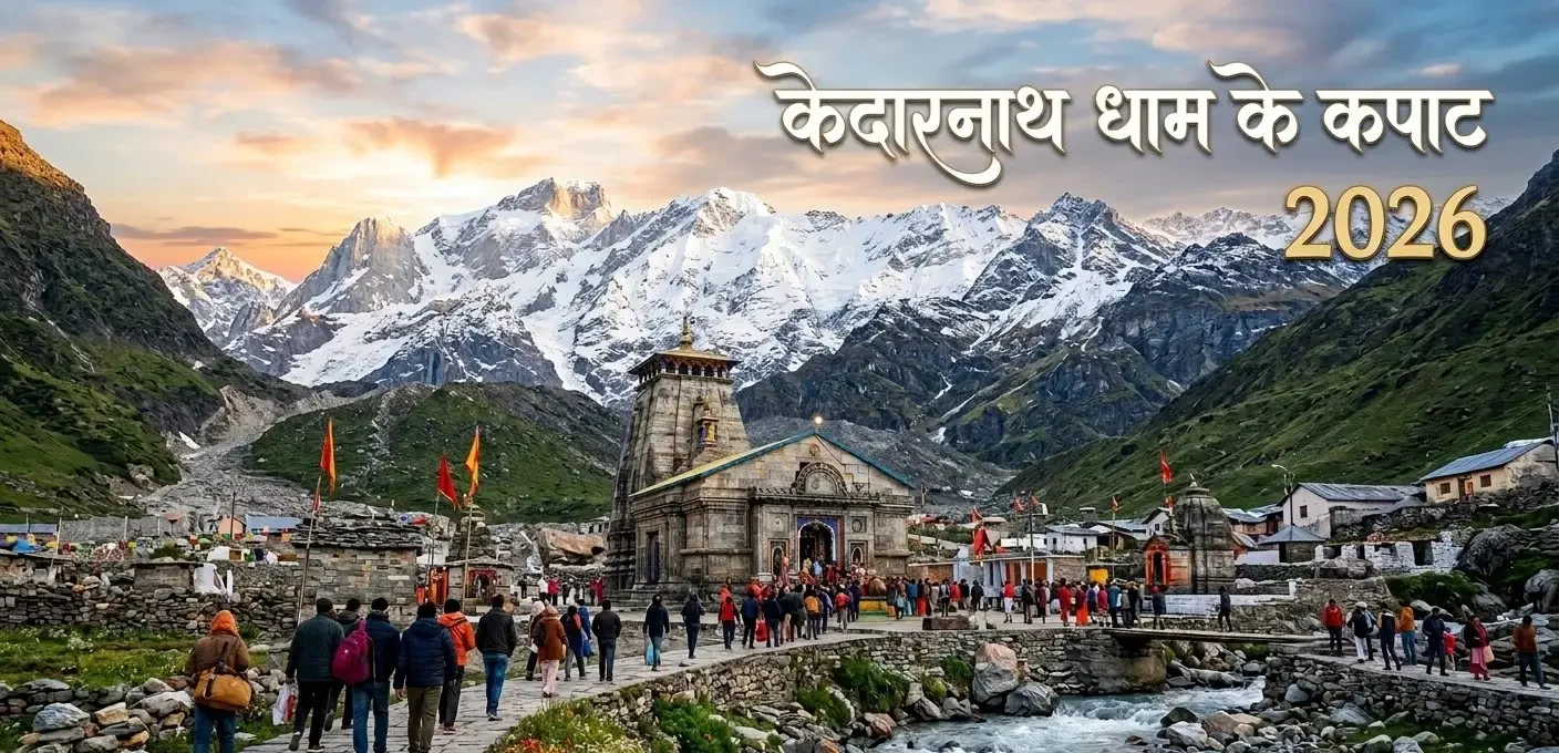 केदारनाथ धाम के कपाट 2026