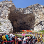 Chhari Mubarak departs from Srinagar in a sacred procession toward the Amarnath Cave