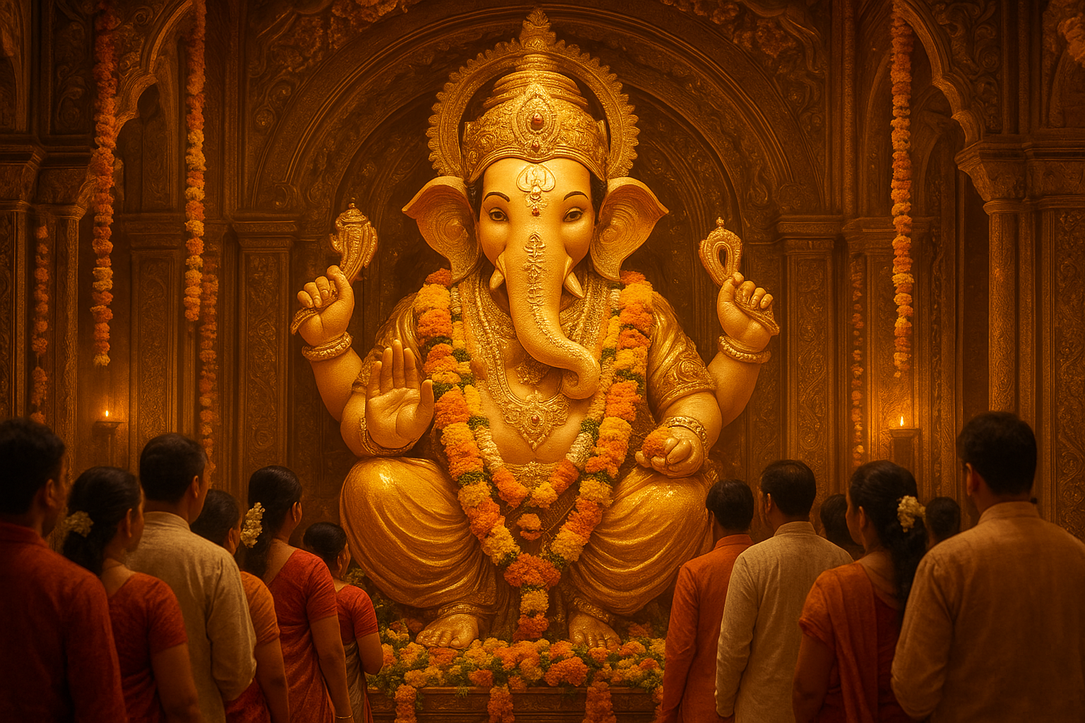 Lalbaugcha Raja darshan timings 2026 with devotees in queue at Mumbai pandal