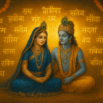 The 32 names of Radha Ji displayed with their divine significance and meanings