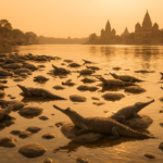 Flesh-eating turtles released into the Ganga river for natural cleaning and pollution control