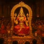 कनक दुर्गा विजयवाड़ा दर्शन के लिए भीड़ में हजारों भक्त, मंदिर की आरती, सोने के आभूषण और फूलों की सुगंध