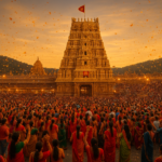 Navratri Brahmotsavam at Tirumala draws record devotee turnout with colorful processions and decorations