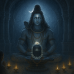 शिवरात्रि अक्टूबर 8 का महत्व शिवलिंग की पूजा, फूलों की माला और जलती हुई आरती में दिखता है